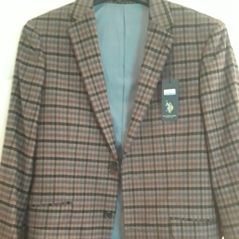 U.S. POLO ASSN. WOOL BLAZER DRESS COAT